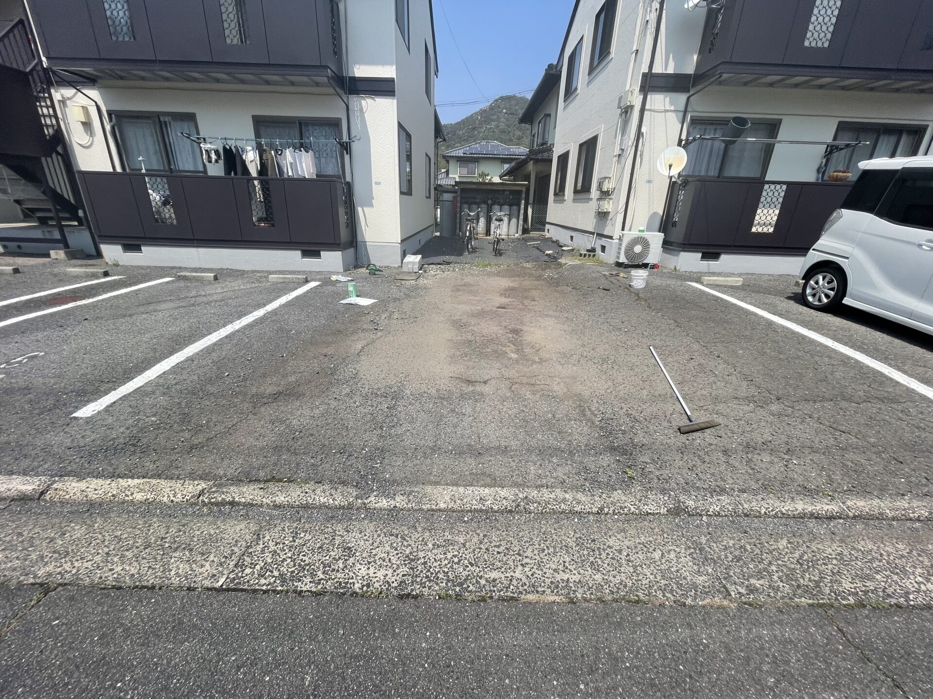 【アパート】駐車場 増設工事